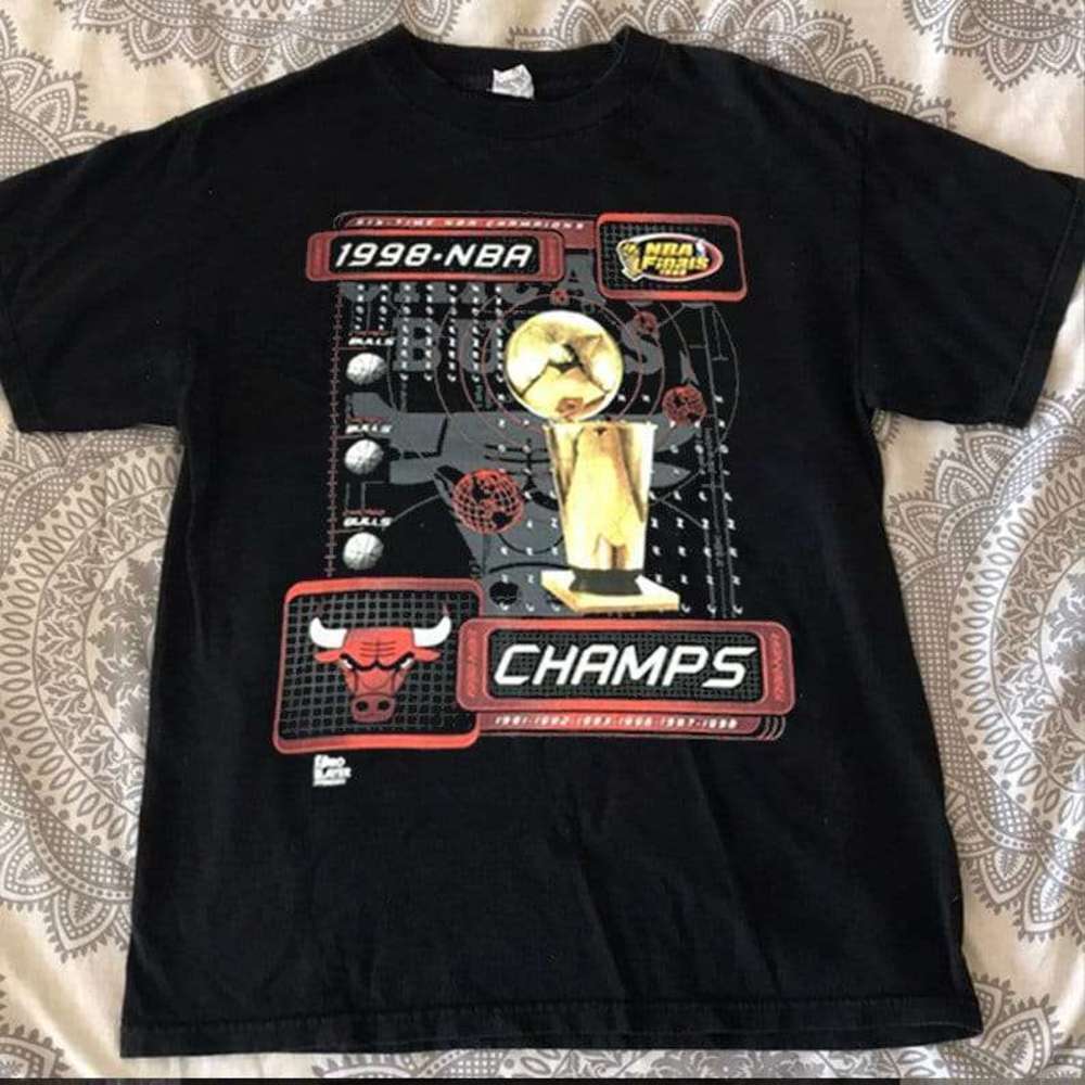 Chicago Bulls 1998 NBA Finals Champions Graphic Unisex T-Shirt